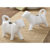 Better Homes & Gardens Cow Creamers, White Porcelain, Set of 2