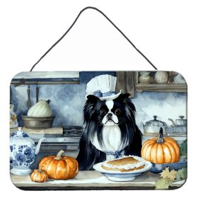 NEW Japanese Chin Fall Kitchen Pumpkins Wall or Door Hanging Prints Aluminum Metal Sign Kitchen Wall Bar Bathroom Plaque Home Decor, 8HX12W