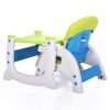 Multipurpose Adjustable Highchair for Baby Toddler Dinning Table with Feeding Tray and 5-Point Safety Buckle, Yellow