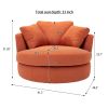 Modern&nbsp; Akili swivel accent chair&nbsp; barrel chair&nbsp; for hotel living room / Modern&nbsp; leisure chair