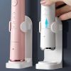 2pcs Electric Toothbrush Holder; Wall-mounted Household Toothbrush Rack