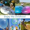 1pc, Hot Selling Blowing Air Round Ball, Transparent Bubble Ball, Inflatable Ball, Big Light Ball, Bubble Ball, Inflatable Water Ball Toy