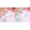 50pcs Cute Long Ear Bunny Rabbit Ear Gift Bag Easter Candy Gift Plastic Party Favors