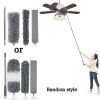 4/6pcs/set; Microfiber Duster Cleaning Kit; Extendable And Bendable Dusters With Long Extension Pole; R Washable Lightweight Dusters