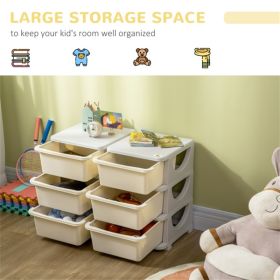 Kids Storage Unit Dresser (Color: as picture)