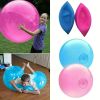 1pc, Hot Selling Blowing Air Round Ball, Transparent Bubble Ball, Inflatable Ball, Big Light Ball, Bubble Ball, Inflatable Water Ball Toy